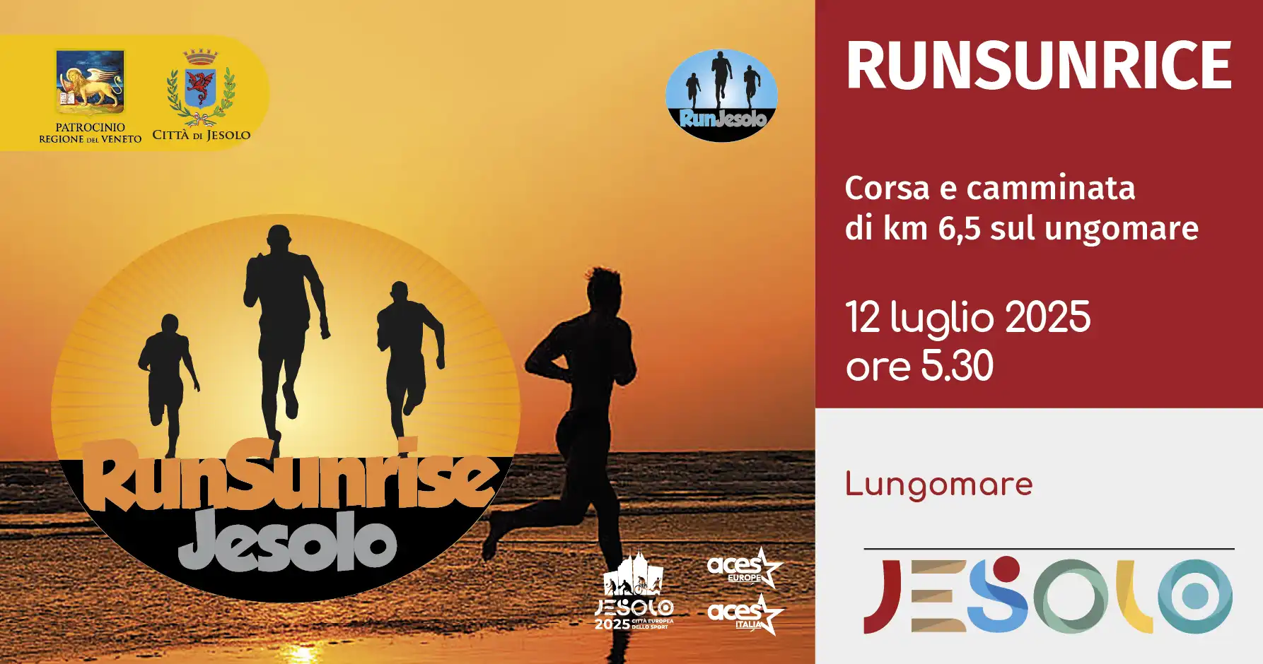 Immagine di strillo RUN SUNRISE
