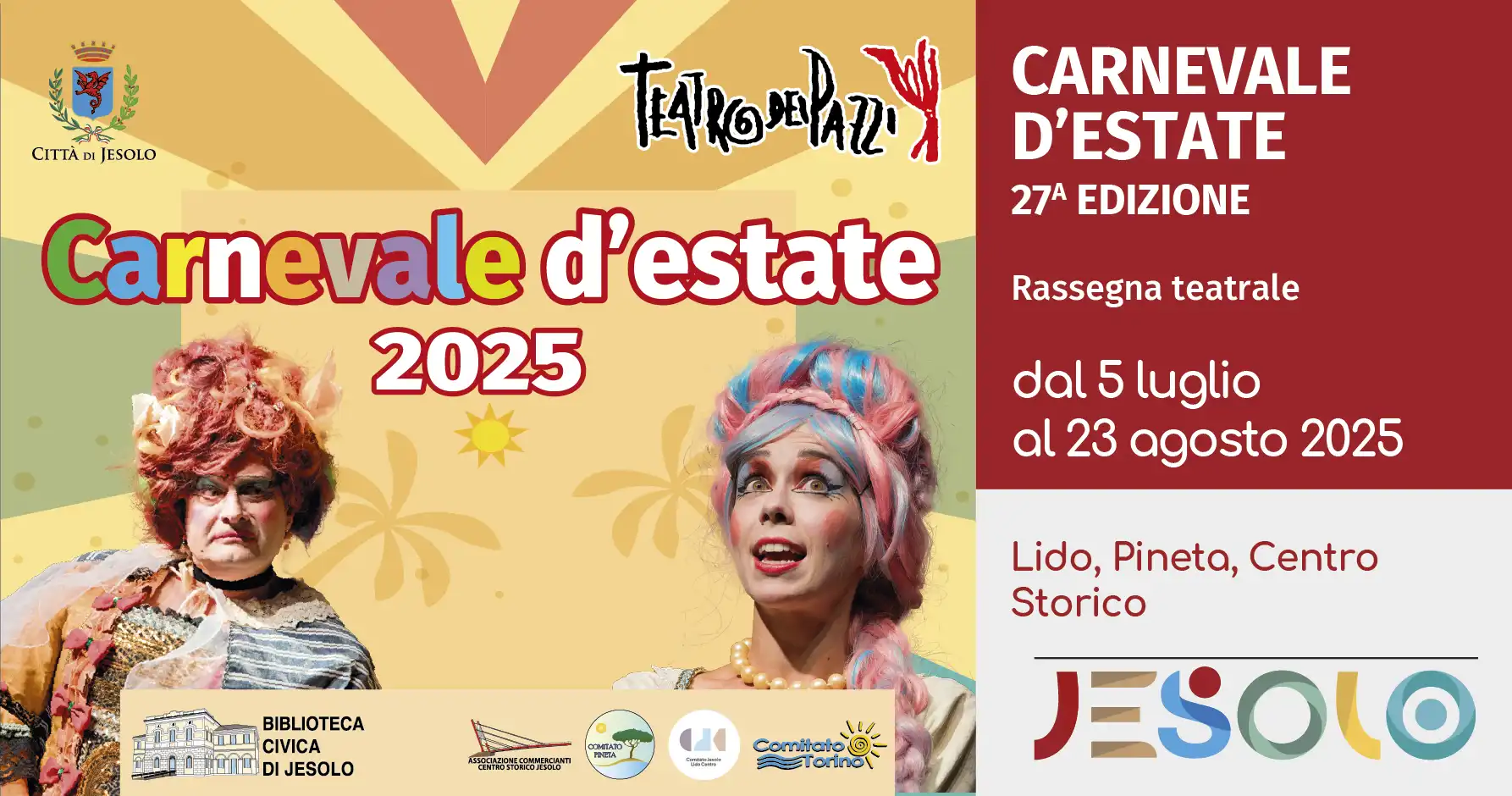 Immagine di strillo carnevale d’estate