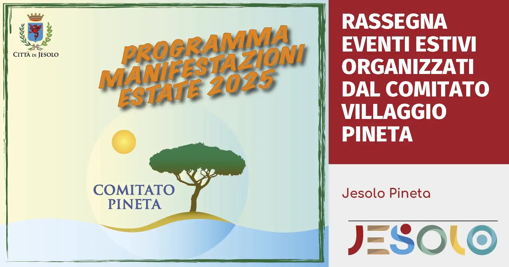 Immagine di strillo eventi comitato villaggio pineta