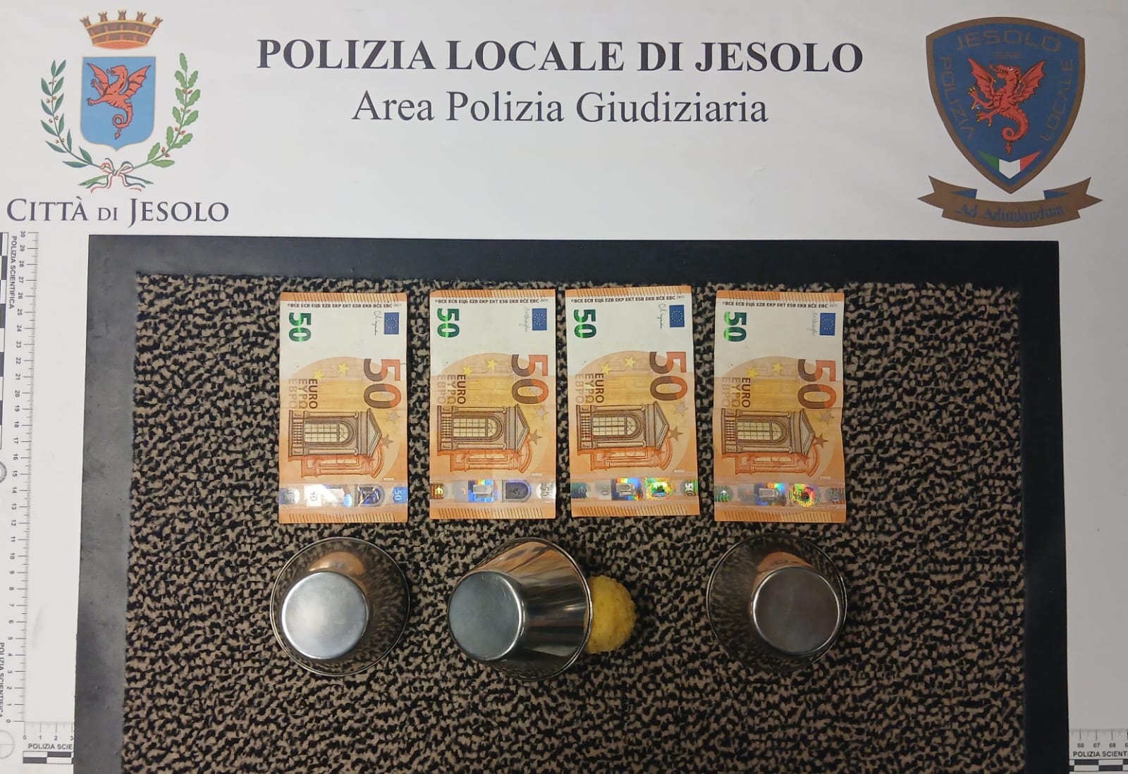 Gioco delle 3 scatolette, intercettati 5 soggetti