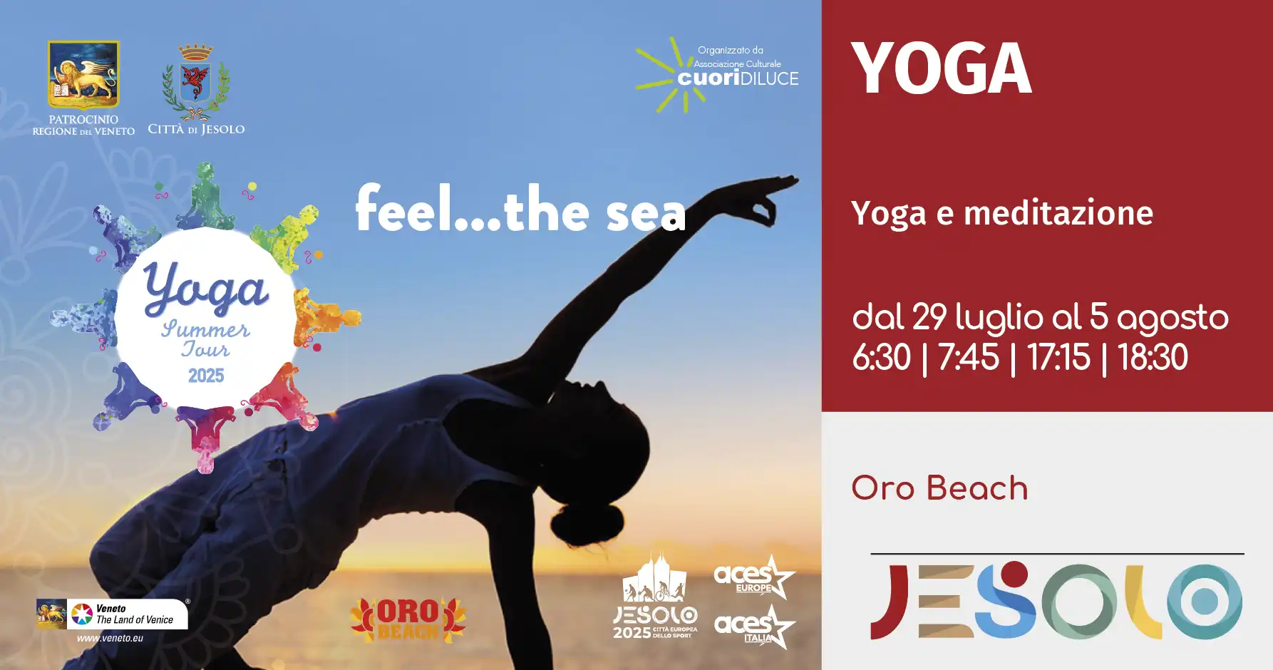 Immagine di strillo YOGA SUMMER TOUR 2025