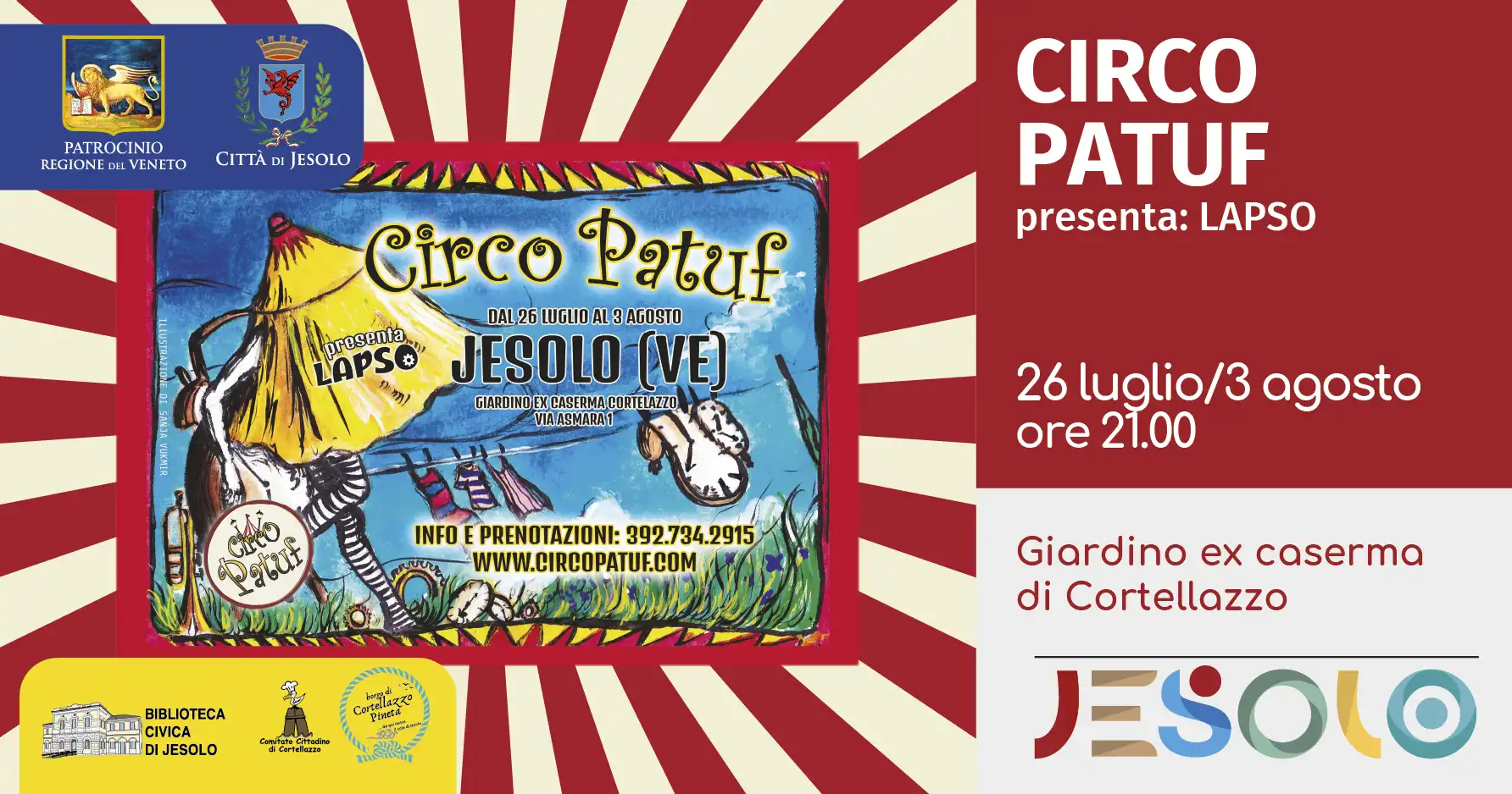 Immagine di strillo circo patuf