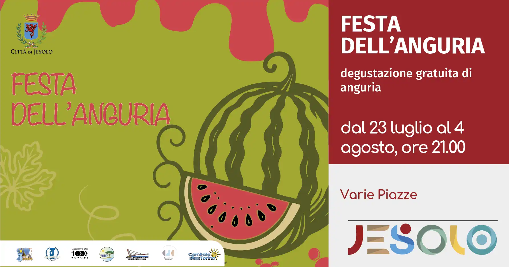 Immagine di strillo festa dell’anguria