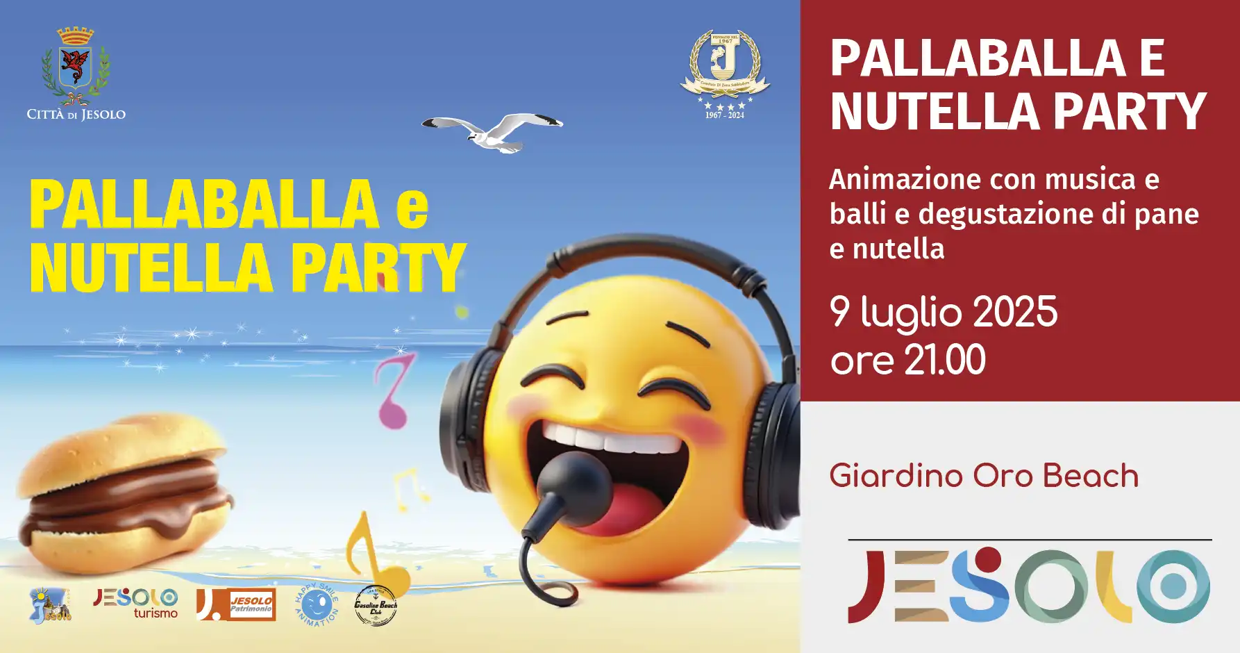 Immagine di strillo pallaballa+nutella 2025