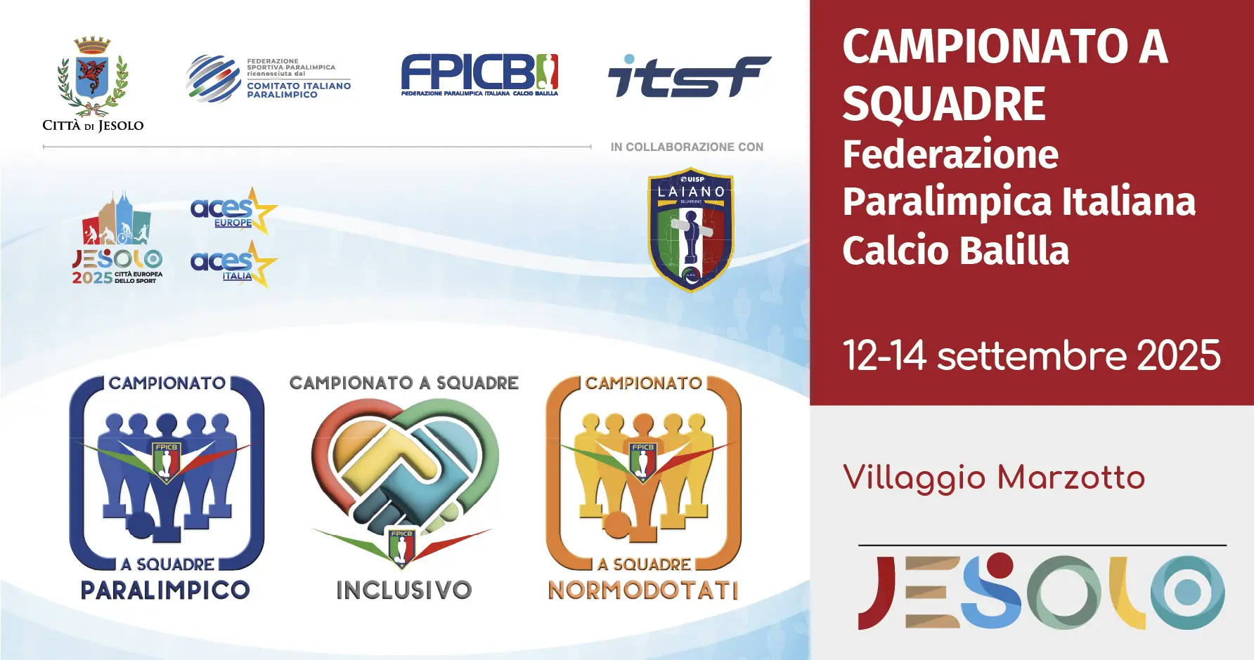 Immagine di strillo-campionato a squadre calcetto balilla