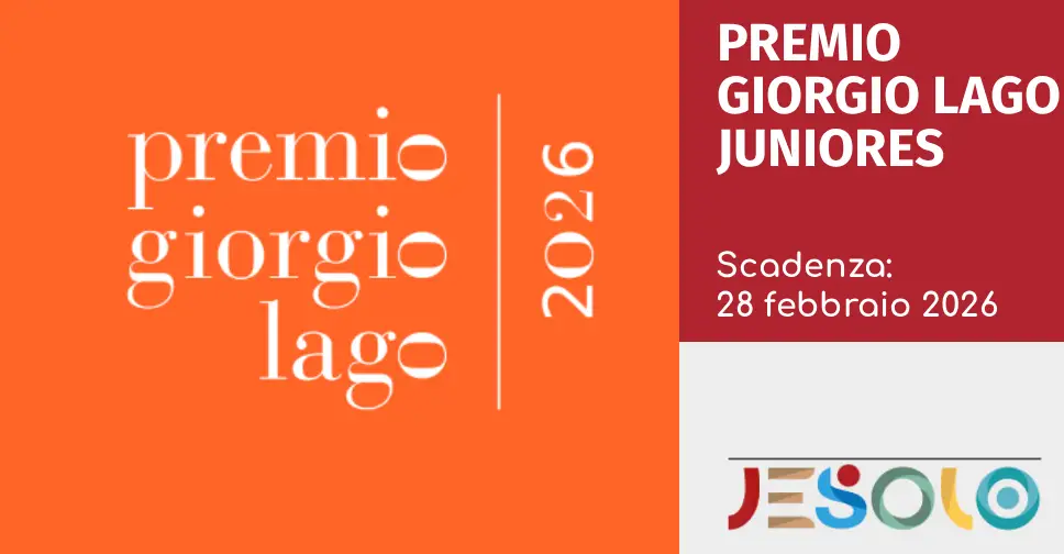 Immagine di premio giorgio lago 2026 strillo