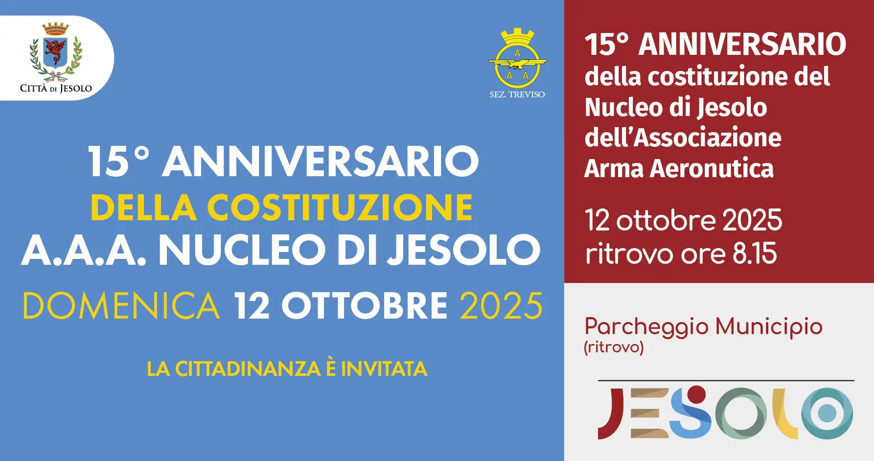 Immagine di strillo AAA 15 ann jesolo