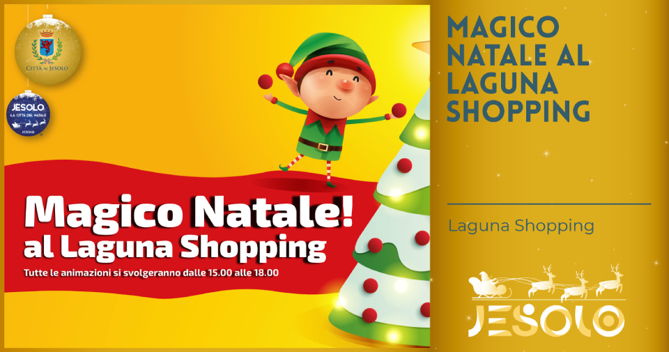 Immagine di strilllo natale laguna shopping