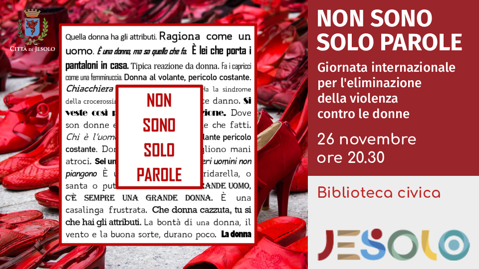 Immagine di strillo non sono solo parole