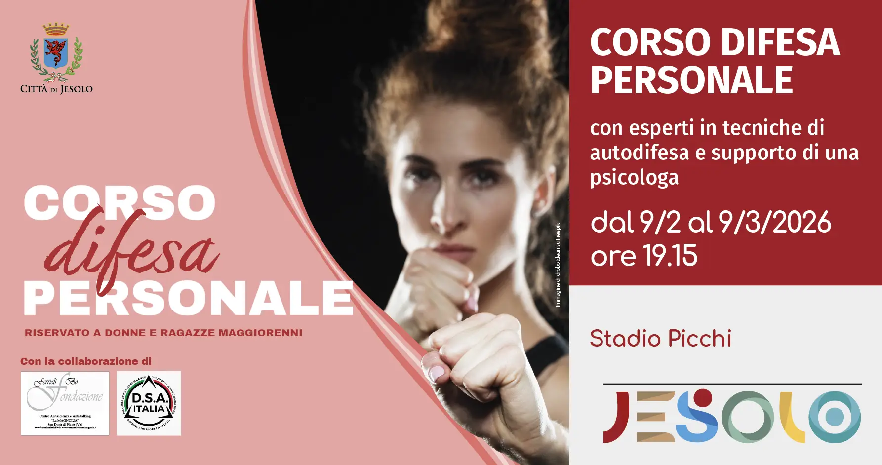 Immagine di strillo corso autodifesa