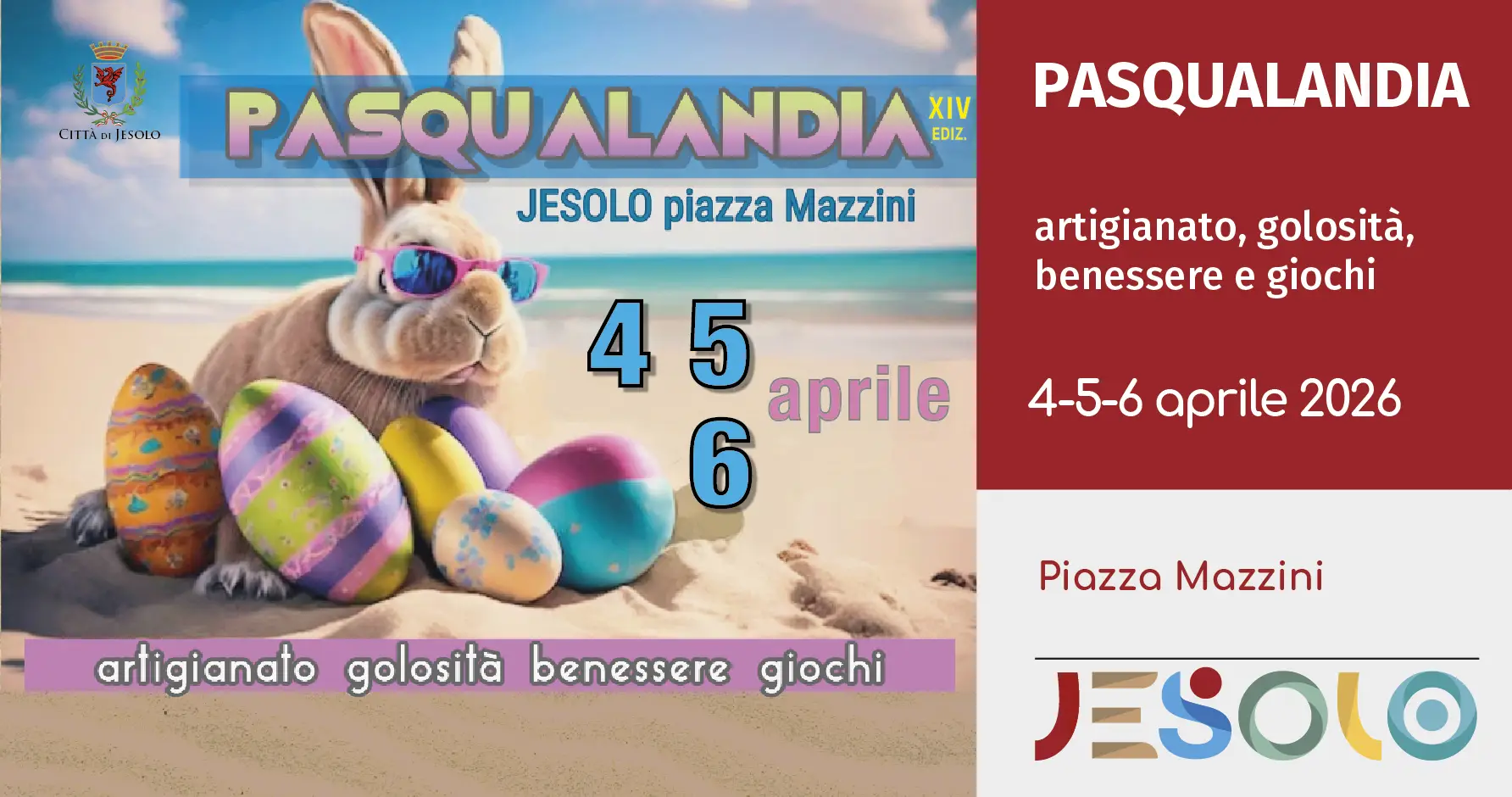 Immagine di strillo pasqualandia 2026