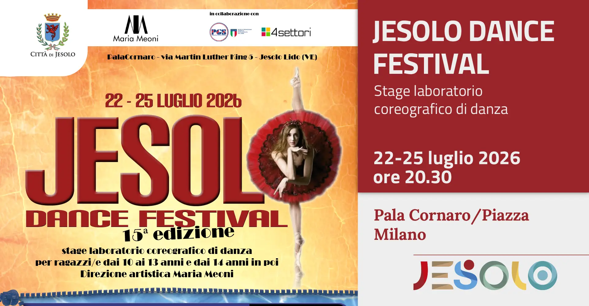 Immagine di strillo 1920×998 Jesolo Dance Festival