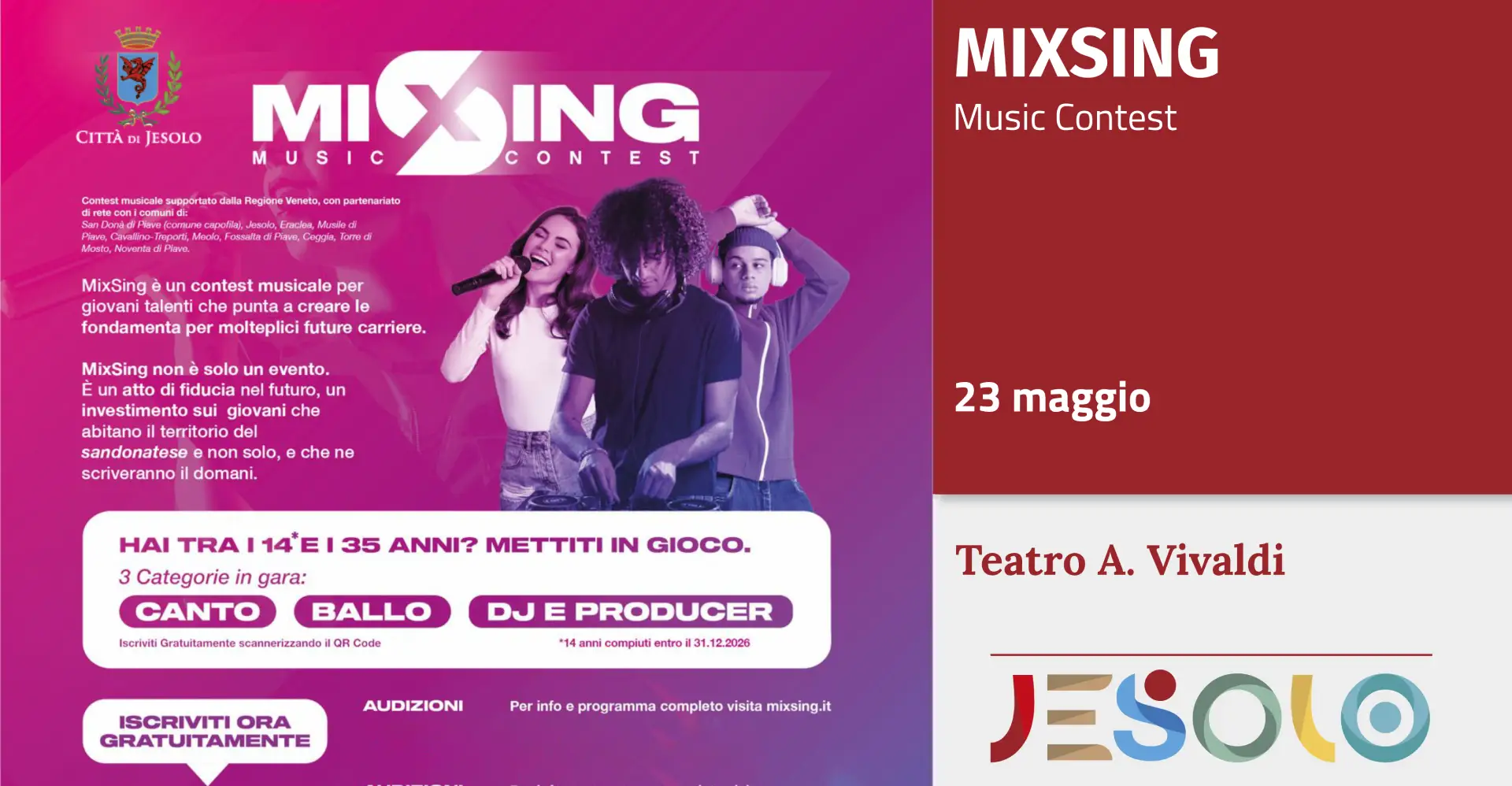 Immagine di strillo mixing