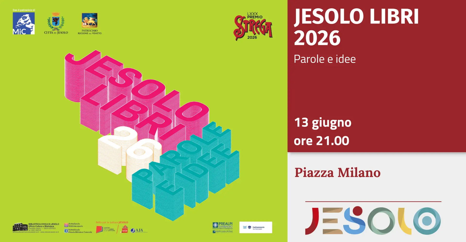 Immagine di strillo jesolo libri 13 giugno