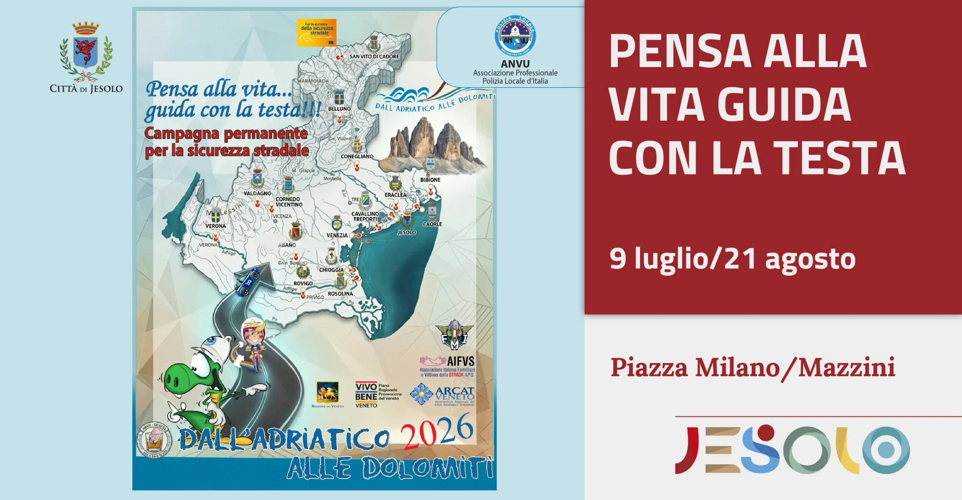 Immagine di strillo 1920x998Pensa alla Vita… Guida con la testa