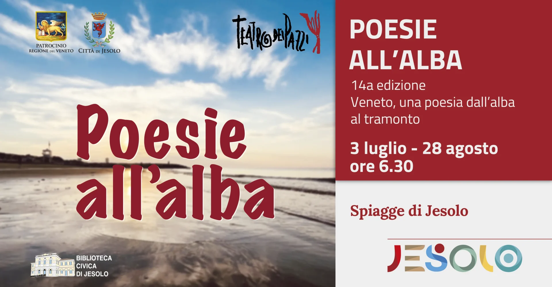 Immagine di strillo POESIE ALL’ALBA 2026