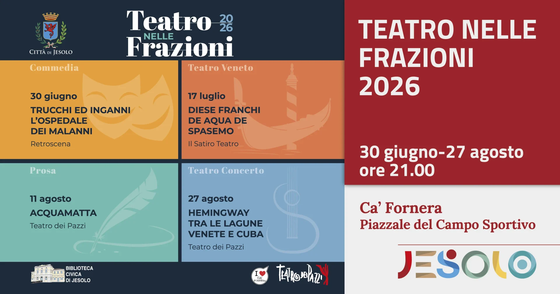 Immagine di strillo teatro nelle frazioni