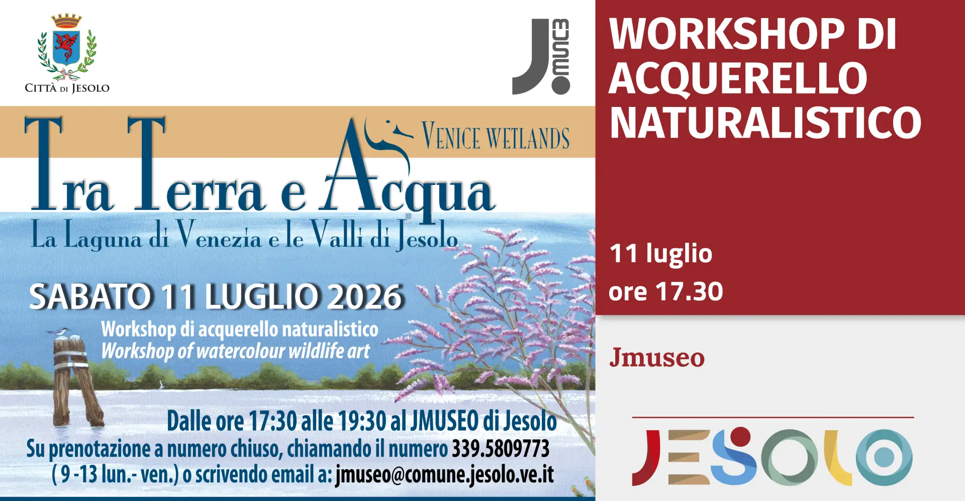 Immagine di strillo workshop acquerello