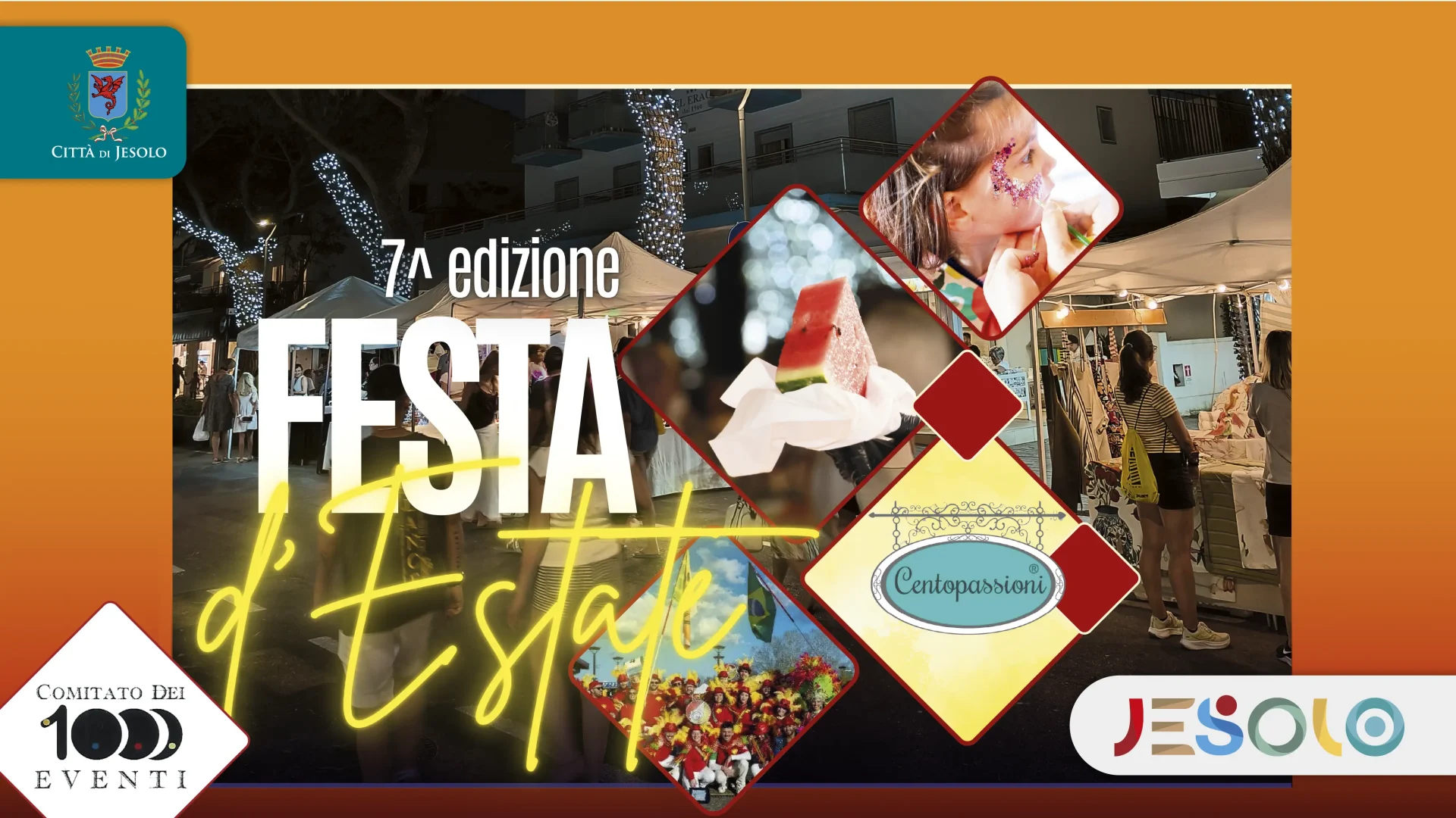 Immagine di strillo festa d’estate