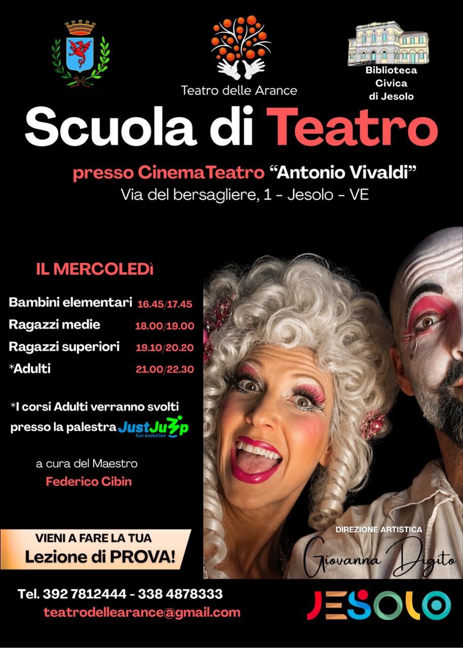 Locandina - Scuola di teatro 20262027